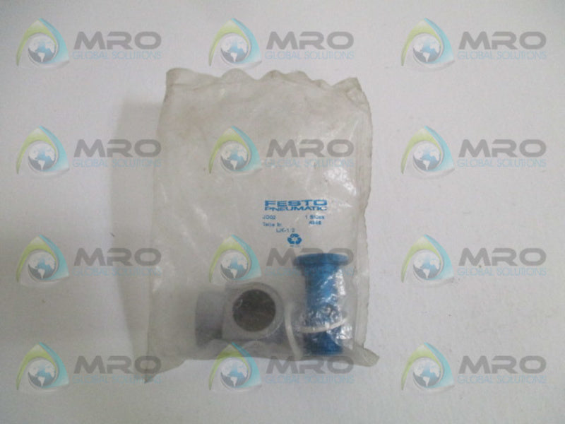 FESTO LJK-1/2 ELBOW FITTING *NEW IN FACTORY BAG*