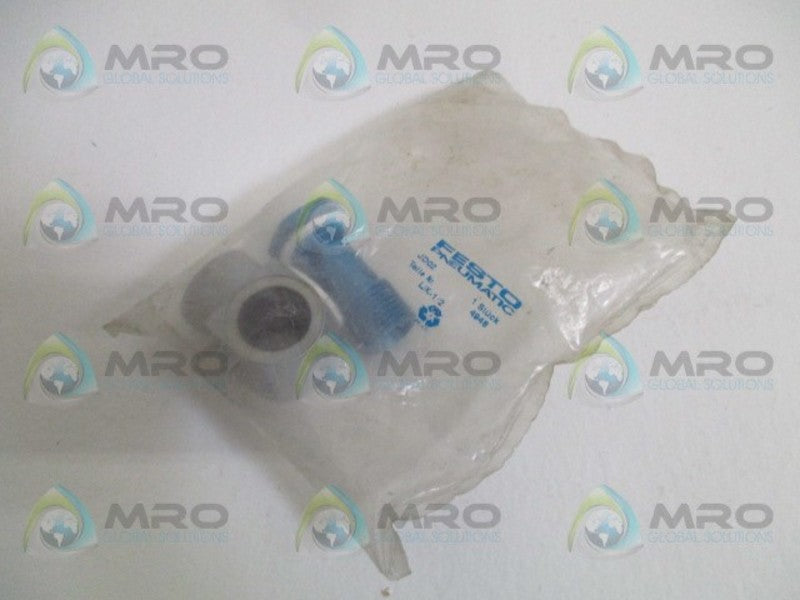 FESTO LJK-1/2 ELBOW FITTING *NEW IN FACTORY BAG*