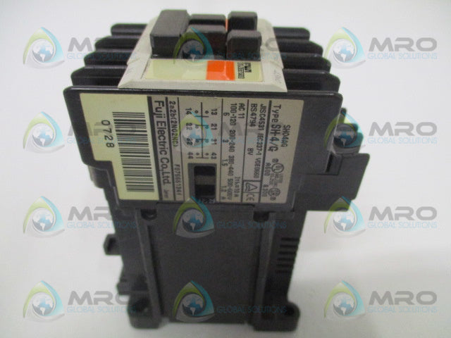 FUJI ELECTRIC SH-4/G CONTACTOR RELAY 24VDC *NEW NO BOX*