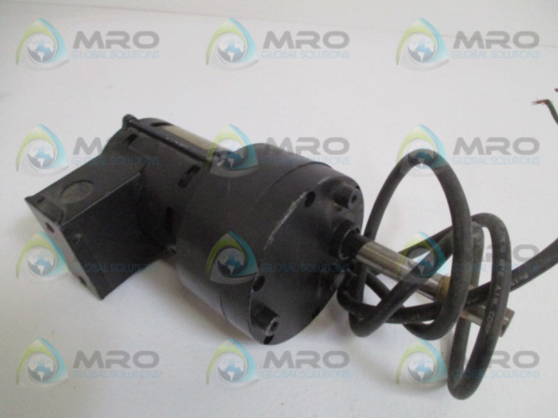 VON WEISE V03569AD88 GEAR MOTOR 1/10HP 65 RPM UNMP