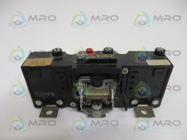 GENERAL ELECTRIC TJK436T400 TRIP UNIT 400A *USED*