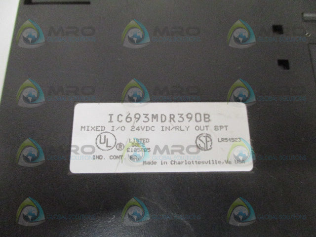 GE FANUC IC693MDR390B MIXED I/O 24VDC IN/RLY OUT MODULE *USED*