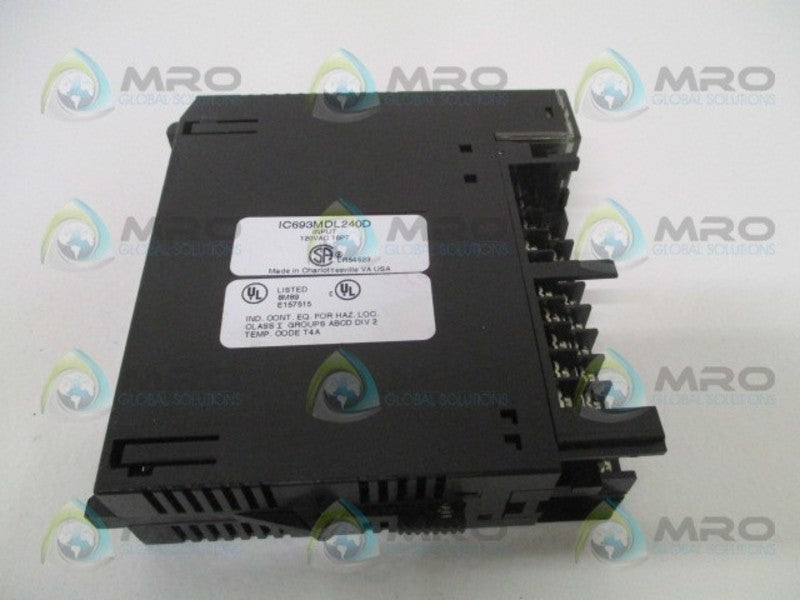 GE FANUC IC693MDL240D INPUT MODULE *USED*
