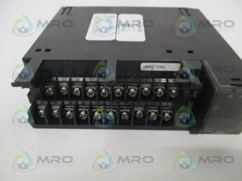 GE FANUC IC693MDL240D INPUT MODULE *USED*