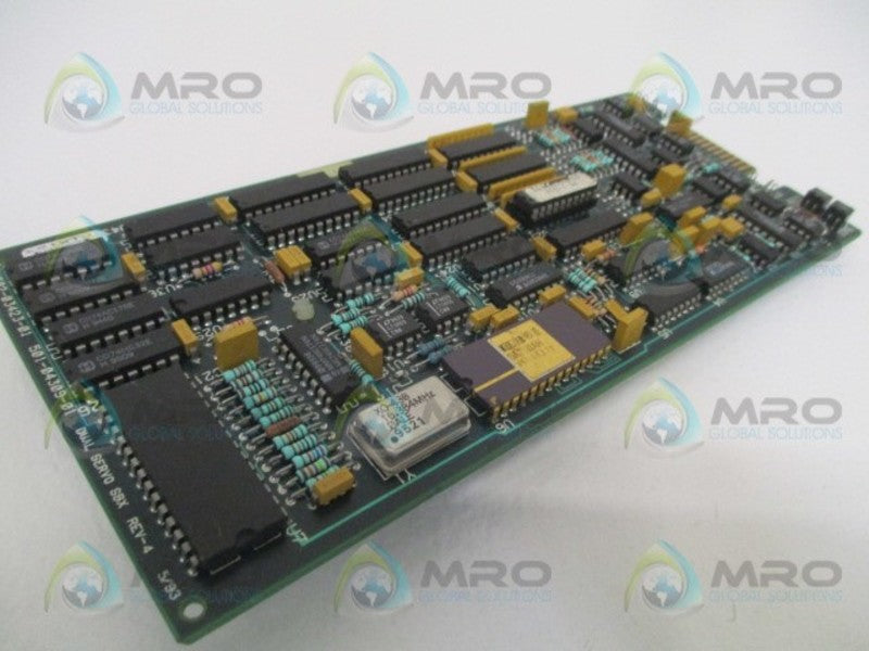 GIDDINGS & LEWIS 502-03423-01 501-04309-01 DUAL SERVO SBX BOARD *USED*