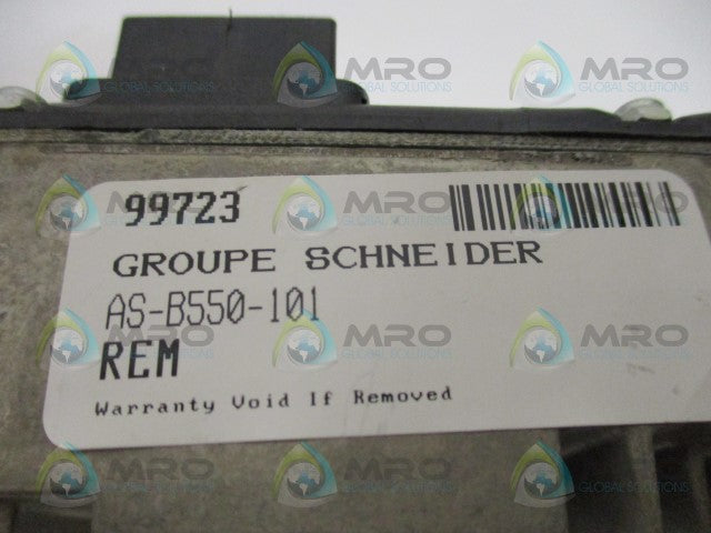 GOULD MODICON AS-B550-101 OUTPUT MODULE (REMANUFACTURED) *USED*