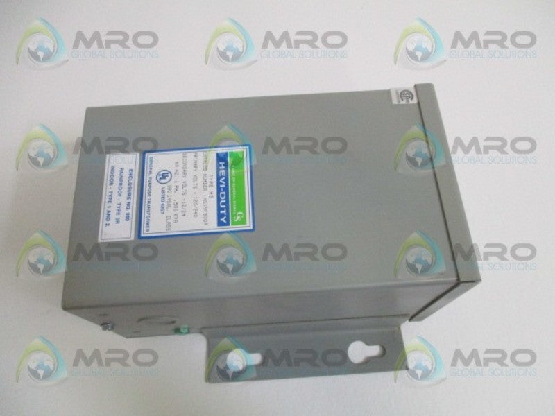 HEVI-DUTY HS19F500A GENERAL PURPOSE TRANSFORMER (AS PICTURED) *NEW IN BOX*