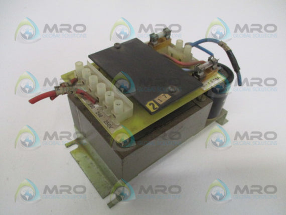 GUNNAR BECKMAN DCRCG-3.15-230/24 TRANSFORMER 210-250V *USED*