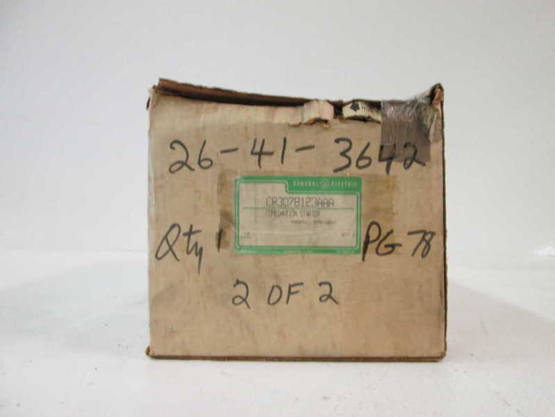 General Electric CR307B123AAA  NSFP * GENUINE * CR307 B123 AAA