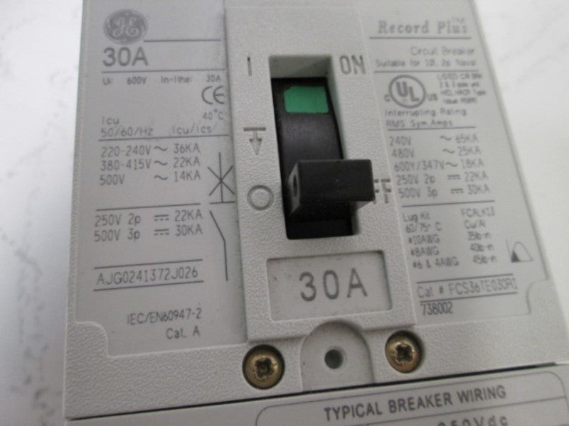 General Electric  FCS36TEQ30R1  NSNP * GENUINE * GE