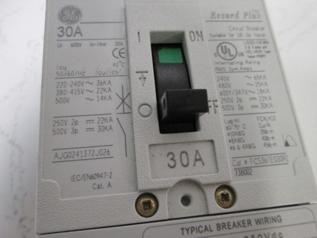 General Electric  FCS36TEQ30R1   NSNP **GENUINE** GE