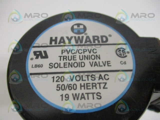 HAYWARD PVC-CPVC TRUE UNION SOLENOID VALVE *NEW IN BOX*