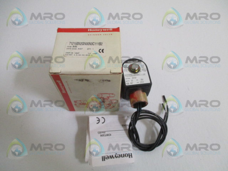 HONEYWELL 71215SN2GN00N0C111B2 SOLENOID VALVE *NEW IN BOX*