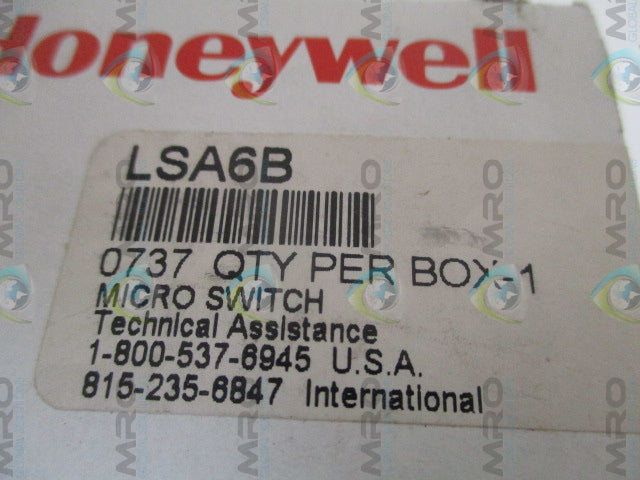 HONEYWELL LSA6B LIMIT SWITCH *NEW IN BOX*