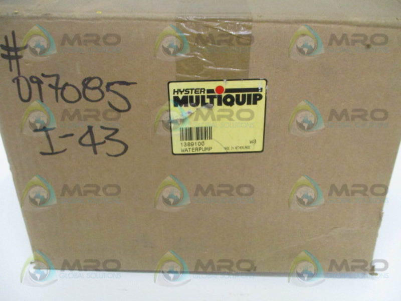 HYSTER MULTIQUIP 1389100 WATER PUMP *NEW IN BOX*