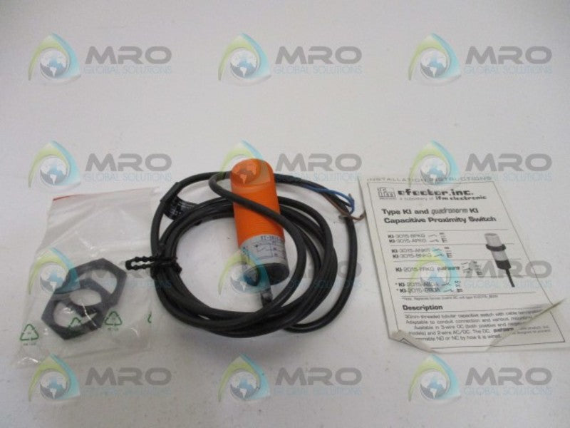 IFM EFECTOR KI-3015-BPKG/KI5062 CAPACITIVE SENSOR *NEW IN BOX*