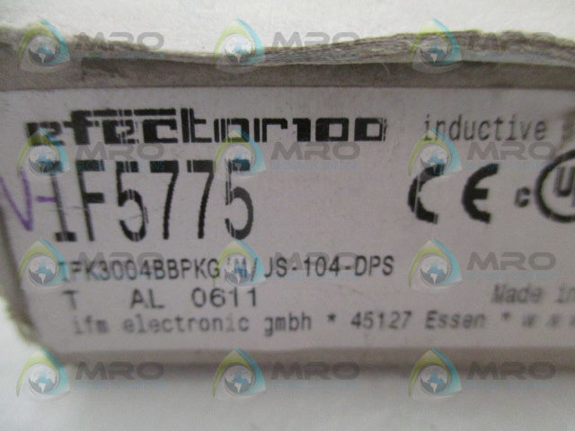 IFM EFECTOR IF5775 INDUCTIVE SENSOR *NEW IN BOX*