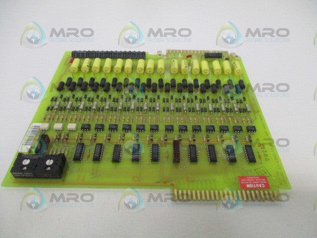 CINCINNATI MILACRON 35313564A PC BOARD AC INPUT MODULE *USED*