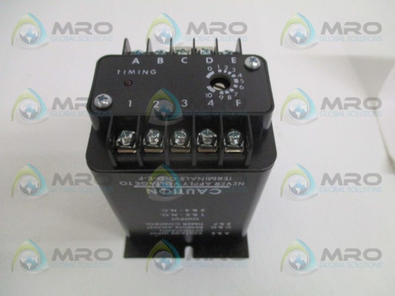 ISSC 1013-1-M-1-B ON DELAY RELAY .5-500 SEC. *NEW IN BOX*