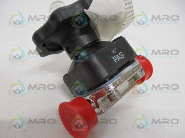 ITT PURE-FLO .5-F-419-6-0-4-TM17-963-M2-SQDB DIAPHRAGM VALVE *NEW IN BOX*