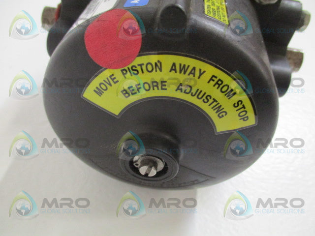JAMESBURY SP18SR80-B SPRING RETURN ACTUATOR *USED*