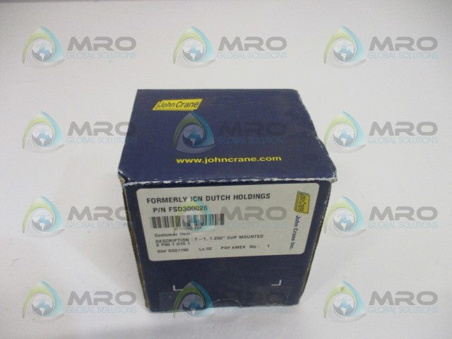 JOHN CRANE FSD300026 TYPE 1 SEAL ASSEMBLY 1.250"  NSMP