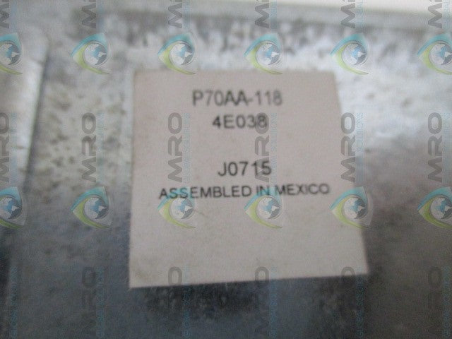 JOHNSON CONTROLS P70AA-118 PRESSURE CONTROL *NEW NO BOX*