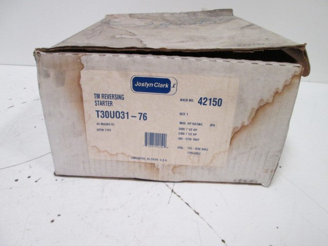 Joslyn Clark T30U03176 NSFP **GENUINE**
