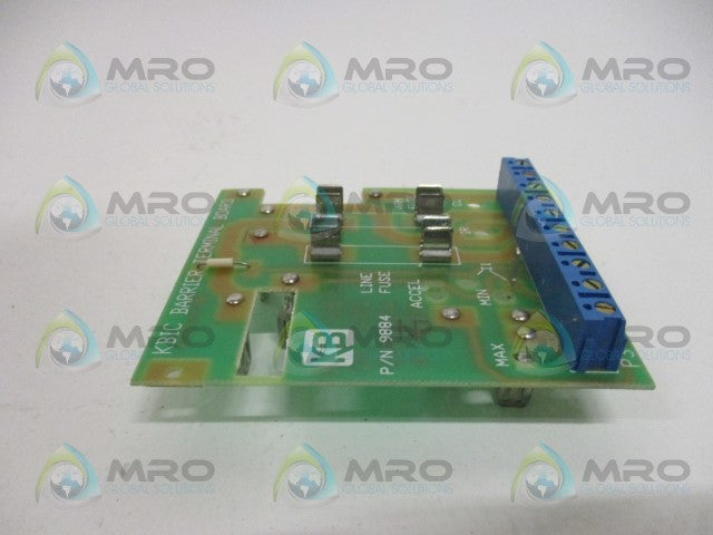KB ELECTRONICS 9884 BARRIER TERMINAL BOARD *NEW IN BOX*