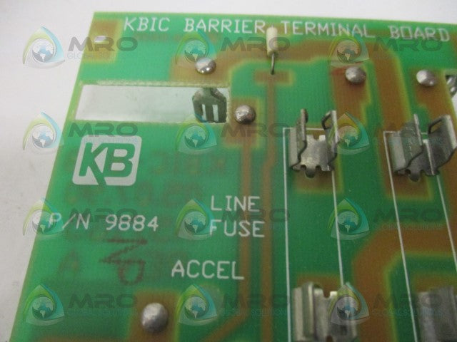 KB ELECTRONICS 9884 BARRIER TERMINAL BOARD *NEW IN BOX*