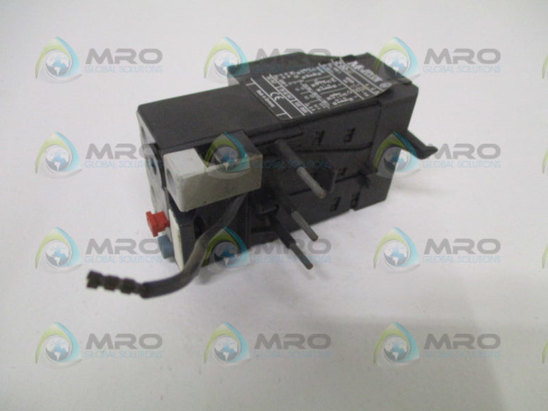 KLOCKNER MOELLER Z00-6 OVERLOAD RELAY 4-6A *USED*