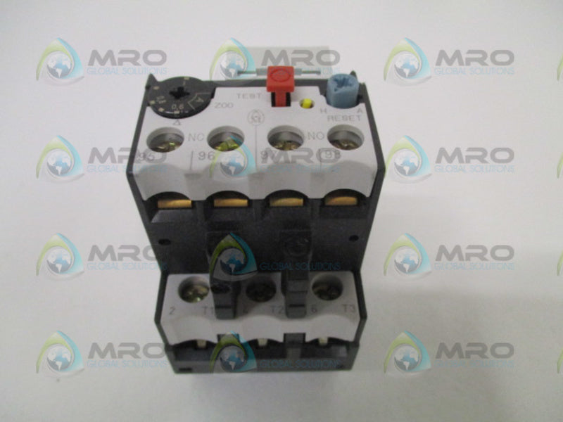 KLOCKNER MOELLER Z00-1,0 MOTOR OVERLOAD RELAY 0,6-1,0A * NEW IN BOX *