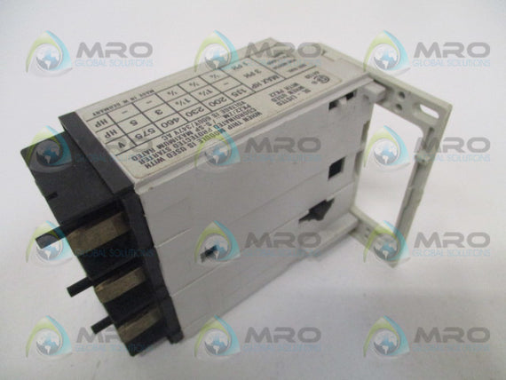 KLOCKNER MOELLER ZM-6-PKZ2 OVERLOAD THERMAL TRIP MODULE 4-6A *USED*