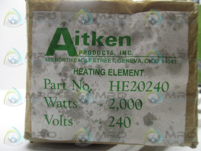 AITKEN HE20240 HEATING ELEMENT 200W 240V *FACTORY SEALED *
