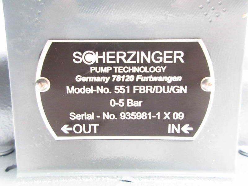 SCHERZINGER 551FBR/DU/GN NSNP