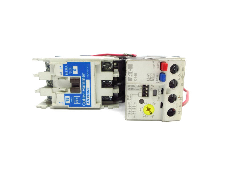 CUTLER HAMMER AN19BN0 C440A1A005SF0 SER. C1 110V/120V 18A NSNP