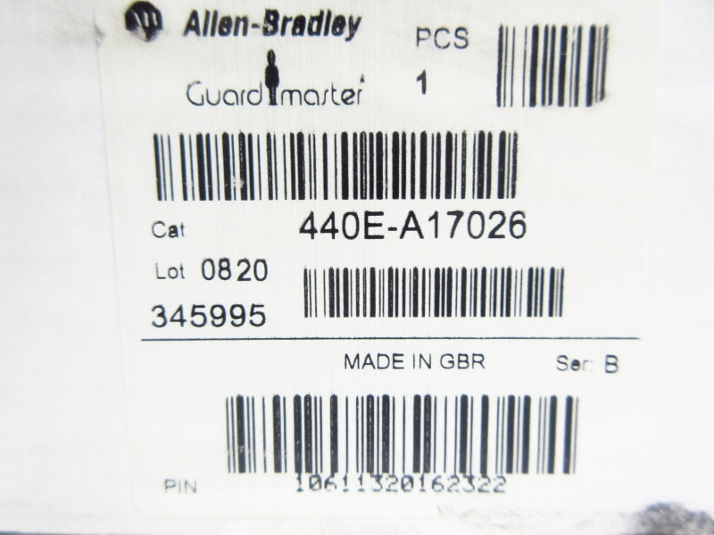 ALLEN BRADLEY 440E-A17026 SER. B (WH) NSMP