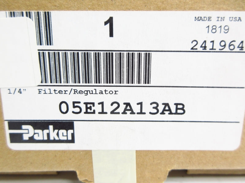 PARKER 05E12A13AB 150PSI 125'F 1/4" NSMP