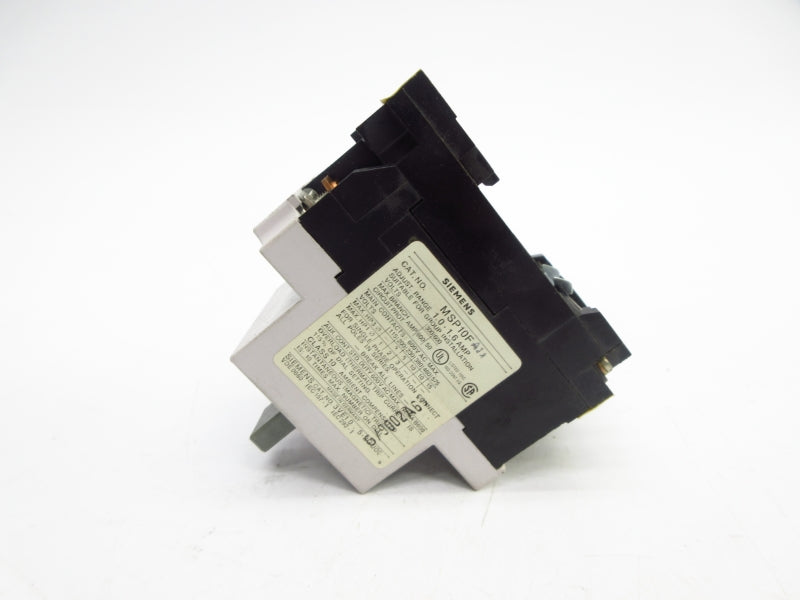 SIEMENS MSP10FA11 600VAC 1.0-1.6A NSMP