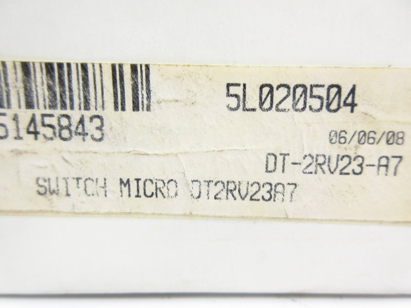 HONEYWELL DT-2RV23-A7 250VAC 10A NSMP