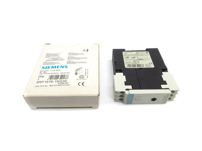 SIEMENS 3RP1576-1NQ30 100-127VAC 3-60S NSMP