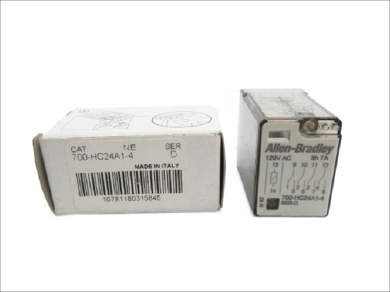 ALLEN BRADLEY 700-HC24A1-4 SER. D 120VAC 7A (WH) NSMP