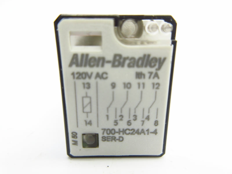 ALLEN BRADLEY 700-HC24A1-4 SER. D 120VAC 7A (WH) NSMP
