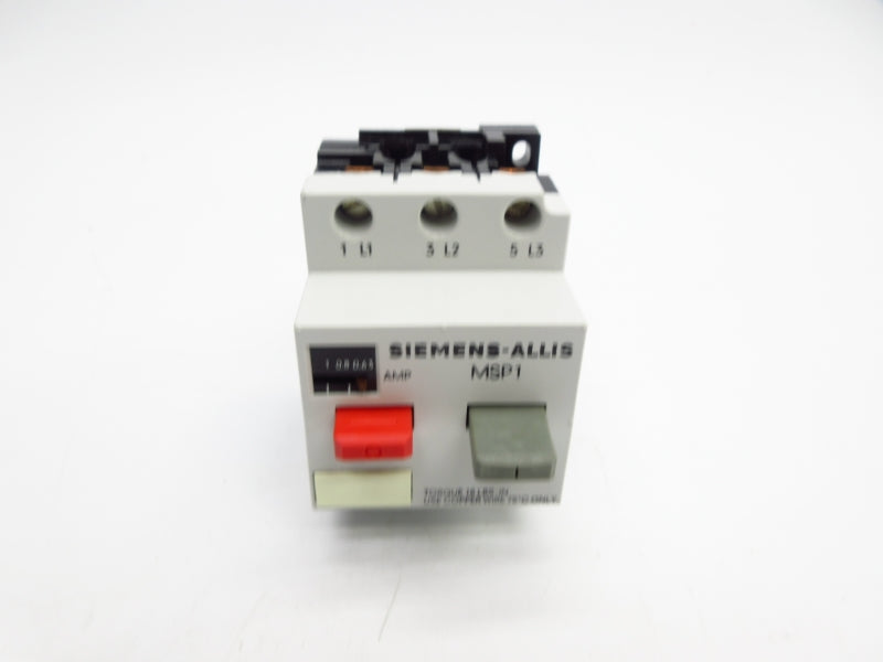 SIEMENS MSP10E 600VAC 0.63-1.0A NSMP