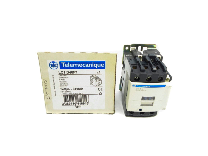 TELEMECNIQUE LC1D40F7 110V NSMP