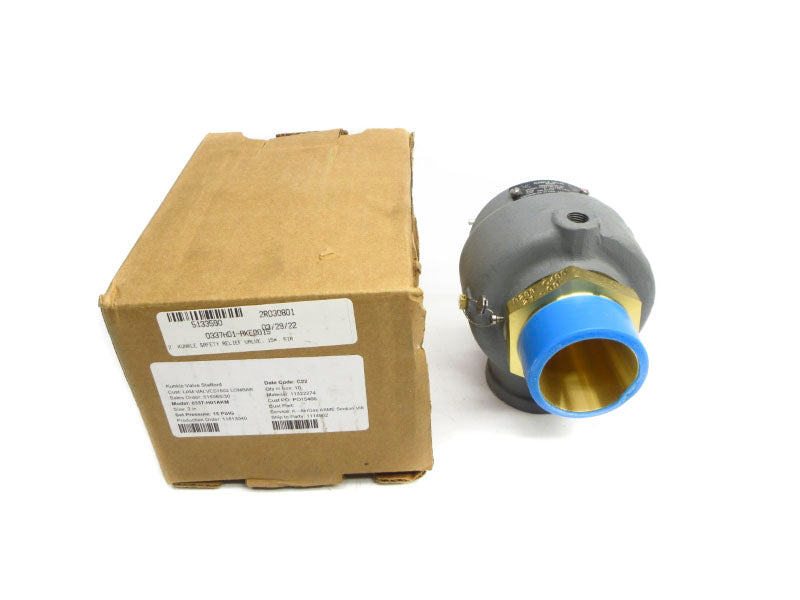 KUNKLE VALVE 0337-H01AKM 15PSI 2" NSMP