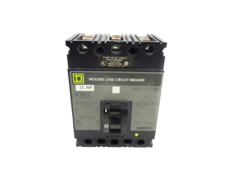 SQUARE D FAL34015 SER. 2 480VAC 15A NSNP