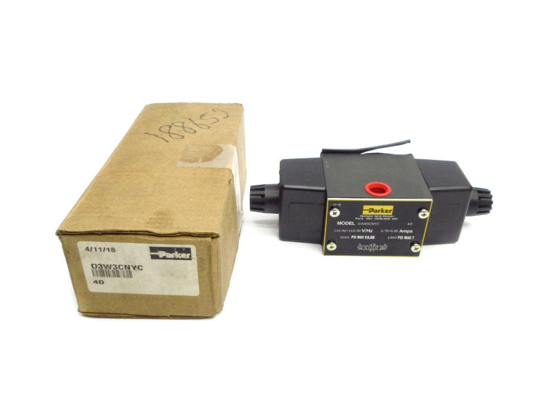 PARKER D3W3CNYC 110/120V 0.79-0.93A 5000PSI NSMP