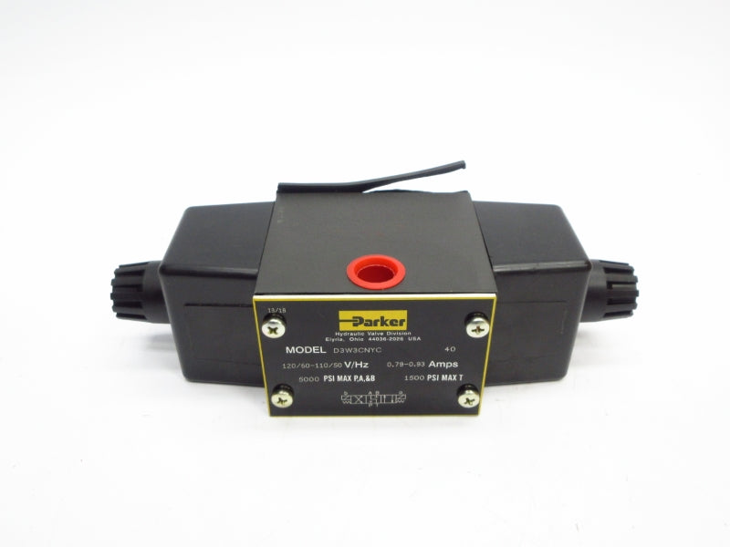PARKER D3W3CNYC 110/120V 0.79-0.93A 5000PSI NSMP