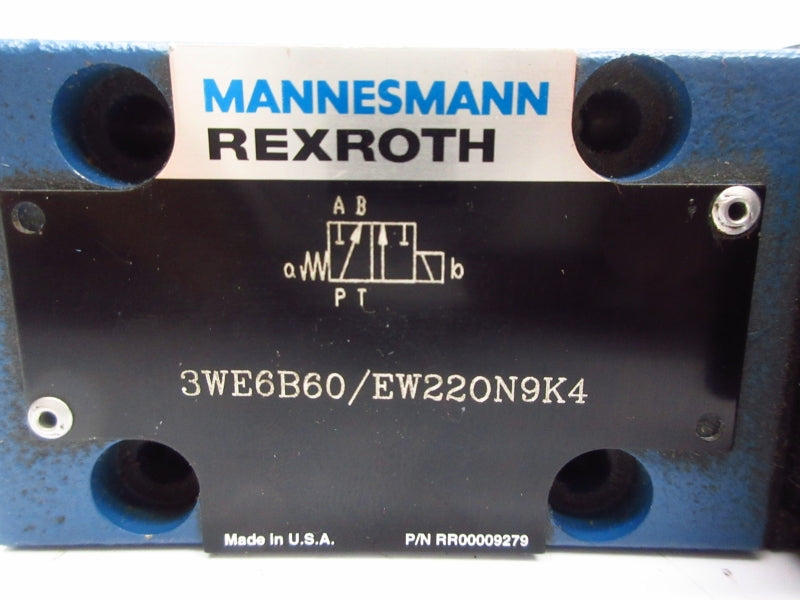 REXROTH 3WE6B60/EW220N9K4 RR00009279 NSNP